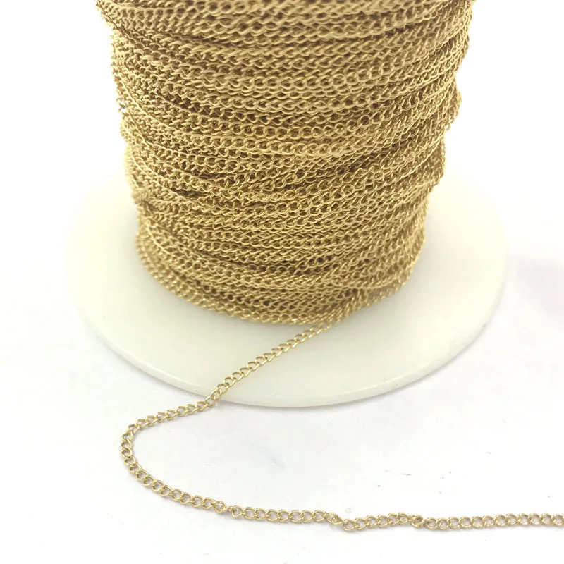 
SFC026 High quality 14k gold filled chain for jewelry making 