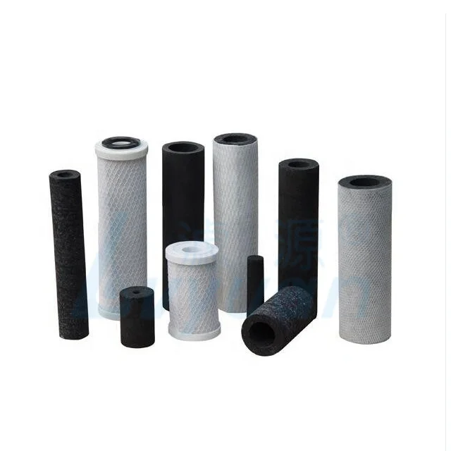 10 20 inch Slim Jumbo ACF Activated Carbon Fiber Cartridge for Water Purifier Filtration