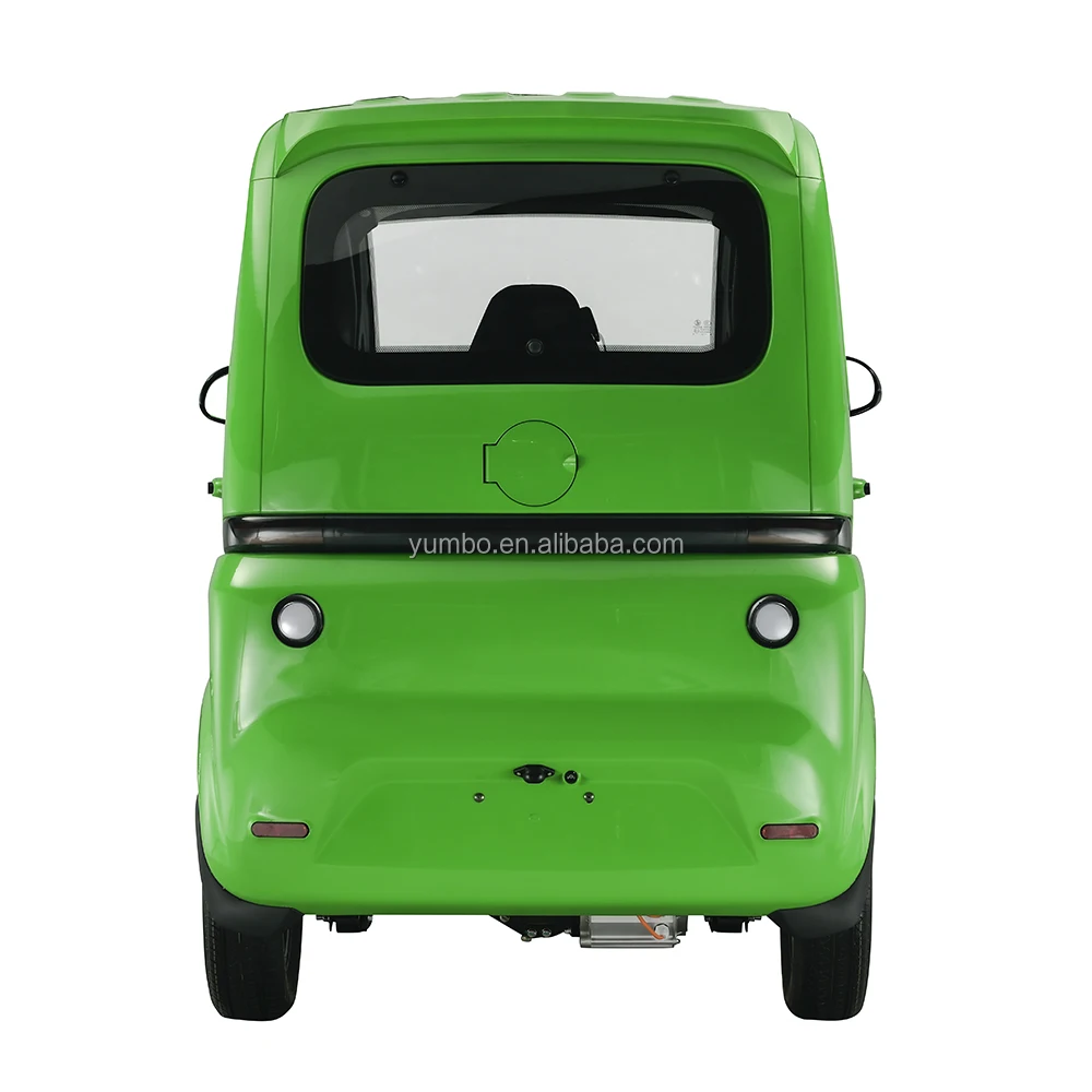 Professional senior adult use mini three-wheel electric car with eec full enclosed electric tricycle lead-acid battery operated