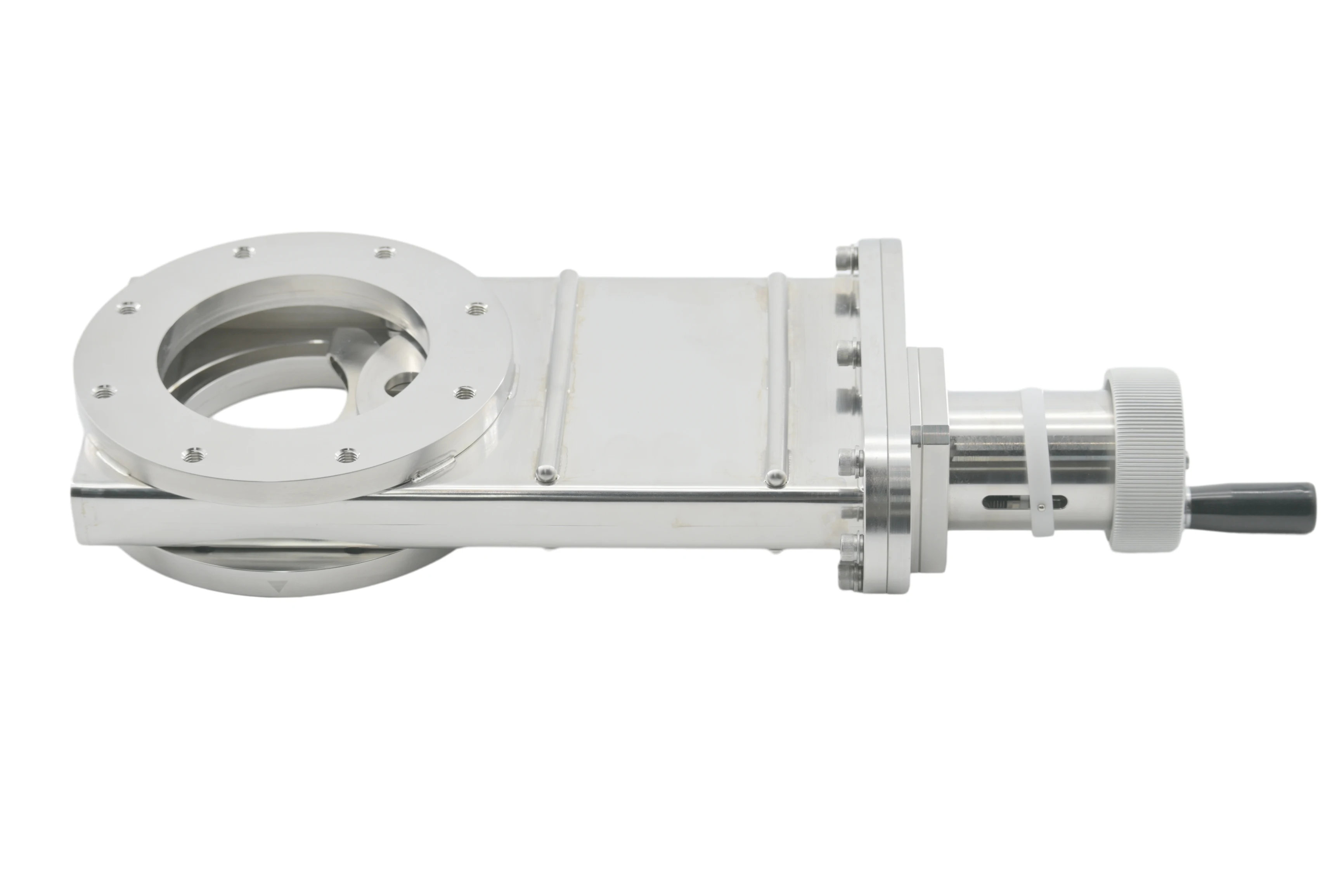 High Vacuum Stainless Steel Vacuum Manual Gate Valve Slide Gate Valve