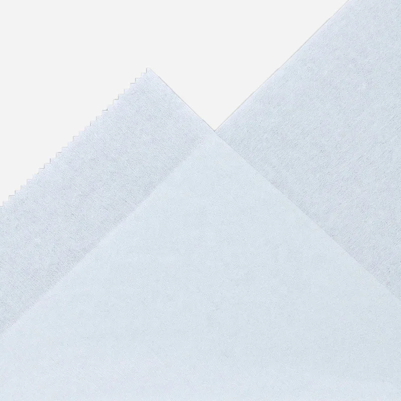 Wholesale White Plain Custom Wet And Dry Wipes Raw Material Spunlace Nonwoven Fabric Rolls