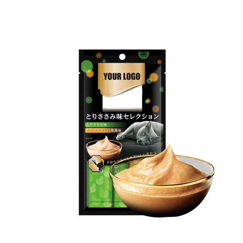 Hot Selling Supply High Quality 12G Delicious Cat Bars Cat Treat Snack Wet Food