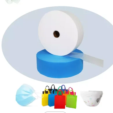 Wholesale Waterproof Breathable cheap 100% Polypropylene pp spunbond nonwoven fabric for shopping bags