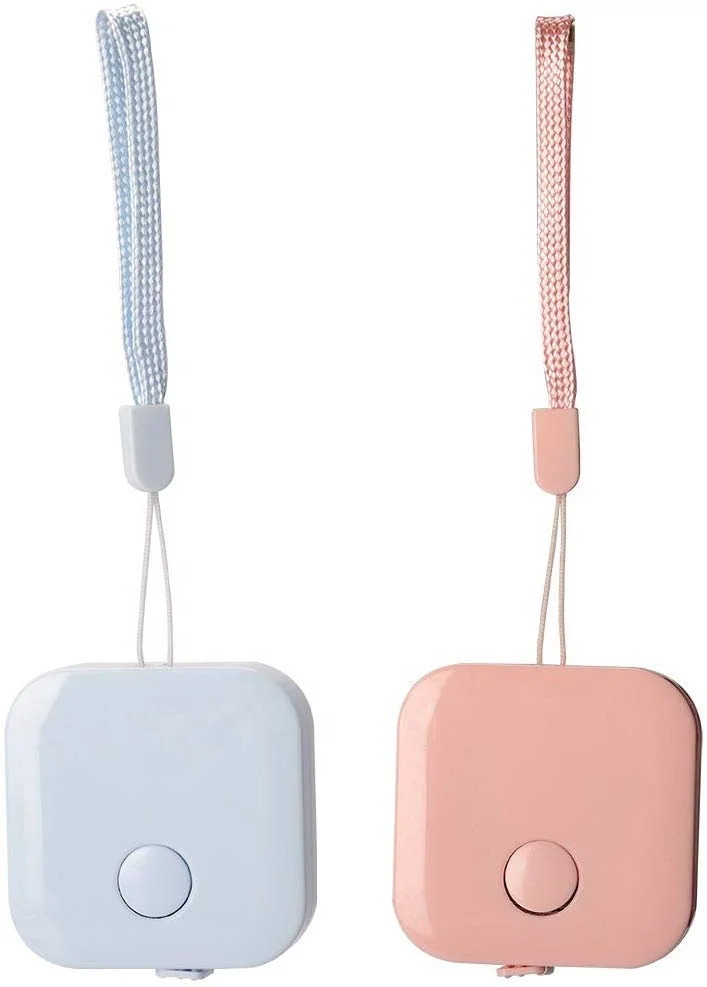 Durable candy color wrist hand strap lanyard for Mini Tape Measure Soft Retractable Measuring Tape