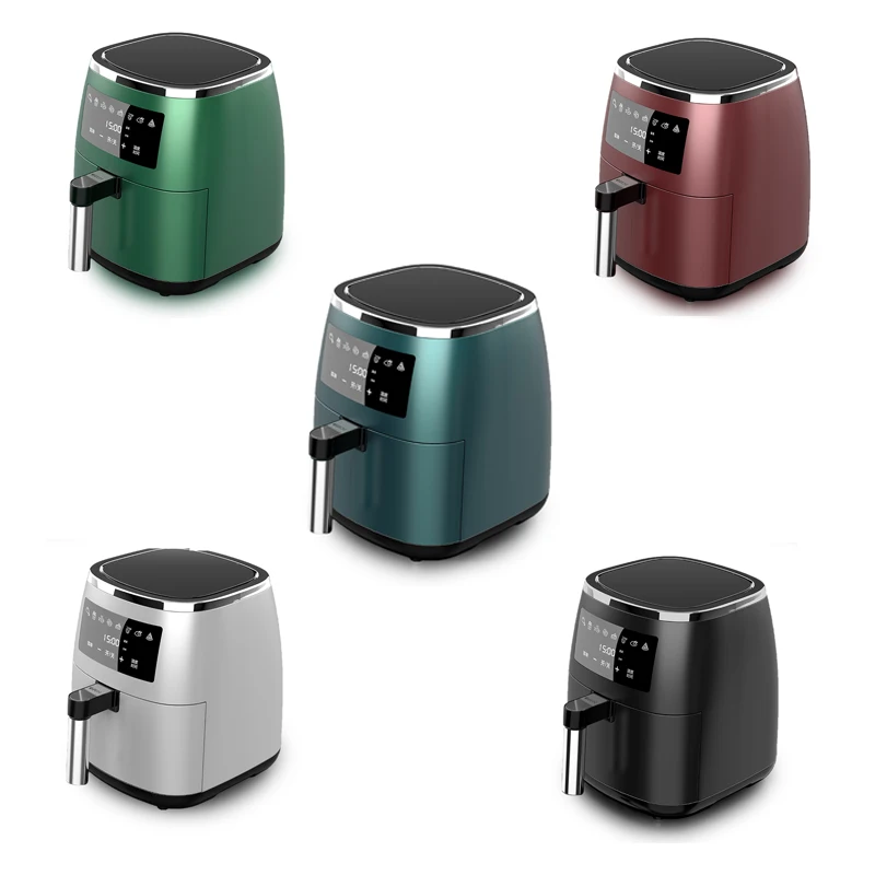 Household Electric Oil-free Digital Display Panel 4.5L Air Fryer