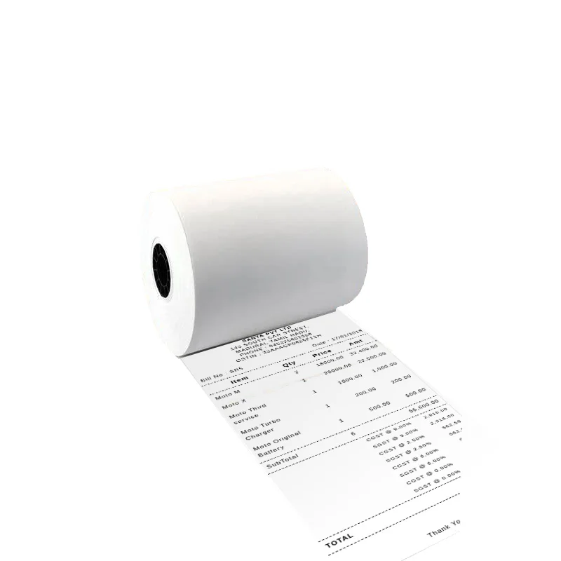 Thermal Receipt Paper Rolls 80 X 80mm from factory