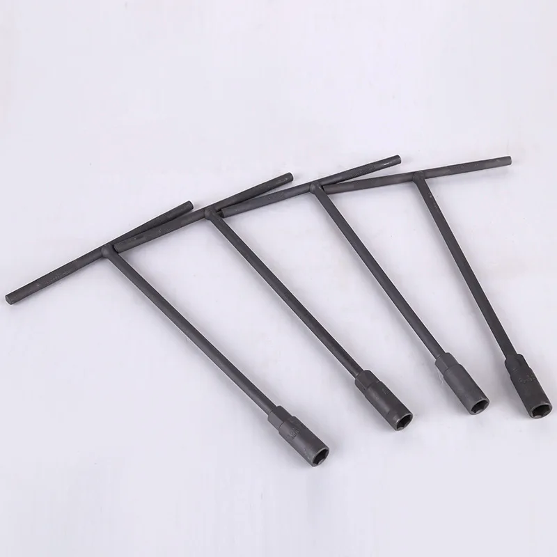 Manufacture Hand Tool Automobile Maintenance Handle Wrench Allen Key T Handle Hex Key T Type Wrench