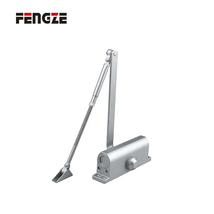 Good Bearing Casting Aluminum Alloy Adjustable Door Closer  Door Closer Heavy Duty