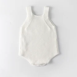 Европейские модные штаны для новорожденных, вязаная одежда, кашемировый комбинезон