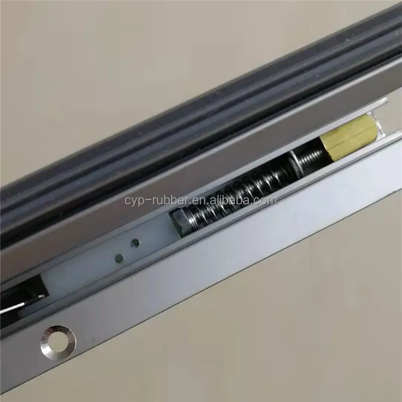 Factory Price Door Bottom Seal Rubber with Width 14mm * Height 34mm Door Bottom Seal Rubber Automatic Drop Seal