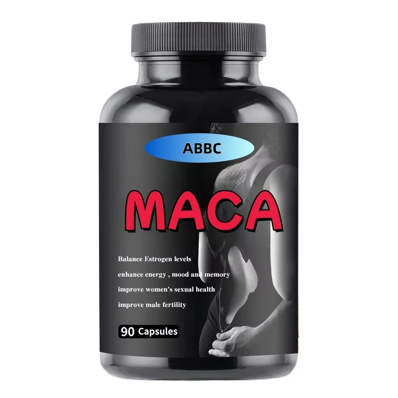 OEM/ODM Maca Capsules Black Supplement For Sexmax Energy Boost Natural Health Maca Root Extract Capsules For Men And Women