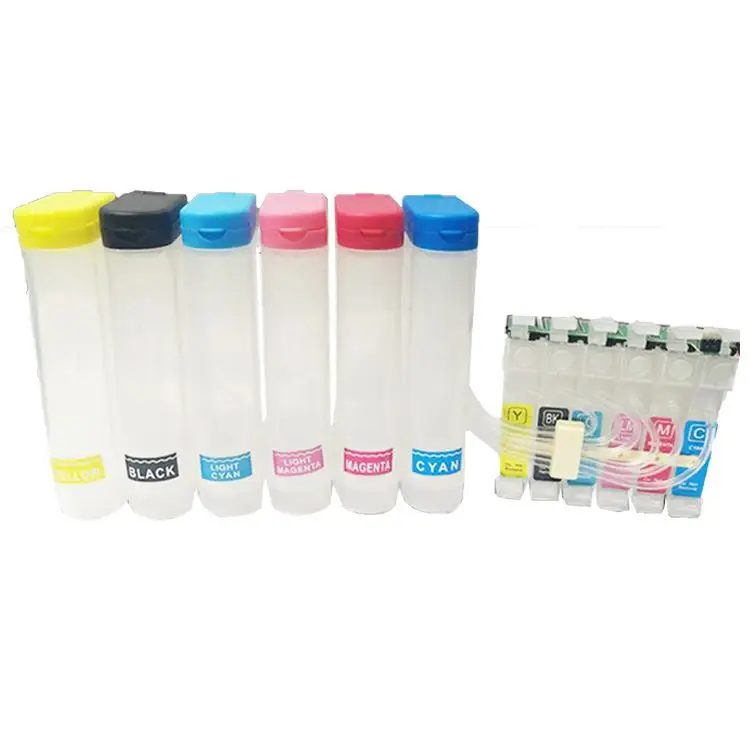 T60 1390 R330 1400 1500 1430 P50 T50  refillable ink cartridge auto reset chip for Epson 85 82 78 79