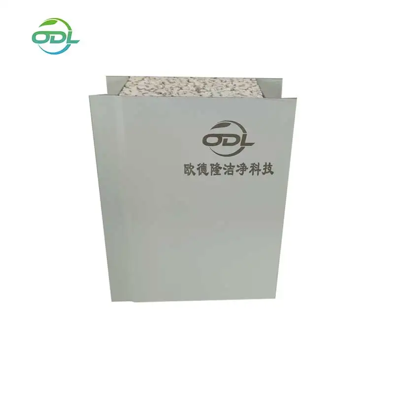 Oudelong Machines Clean Hollow Glass Magnesium Color Steel Plates for Construction Site Clean Rooms