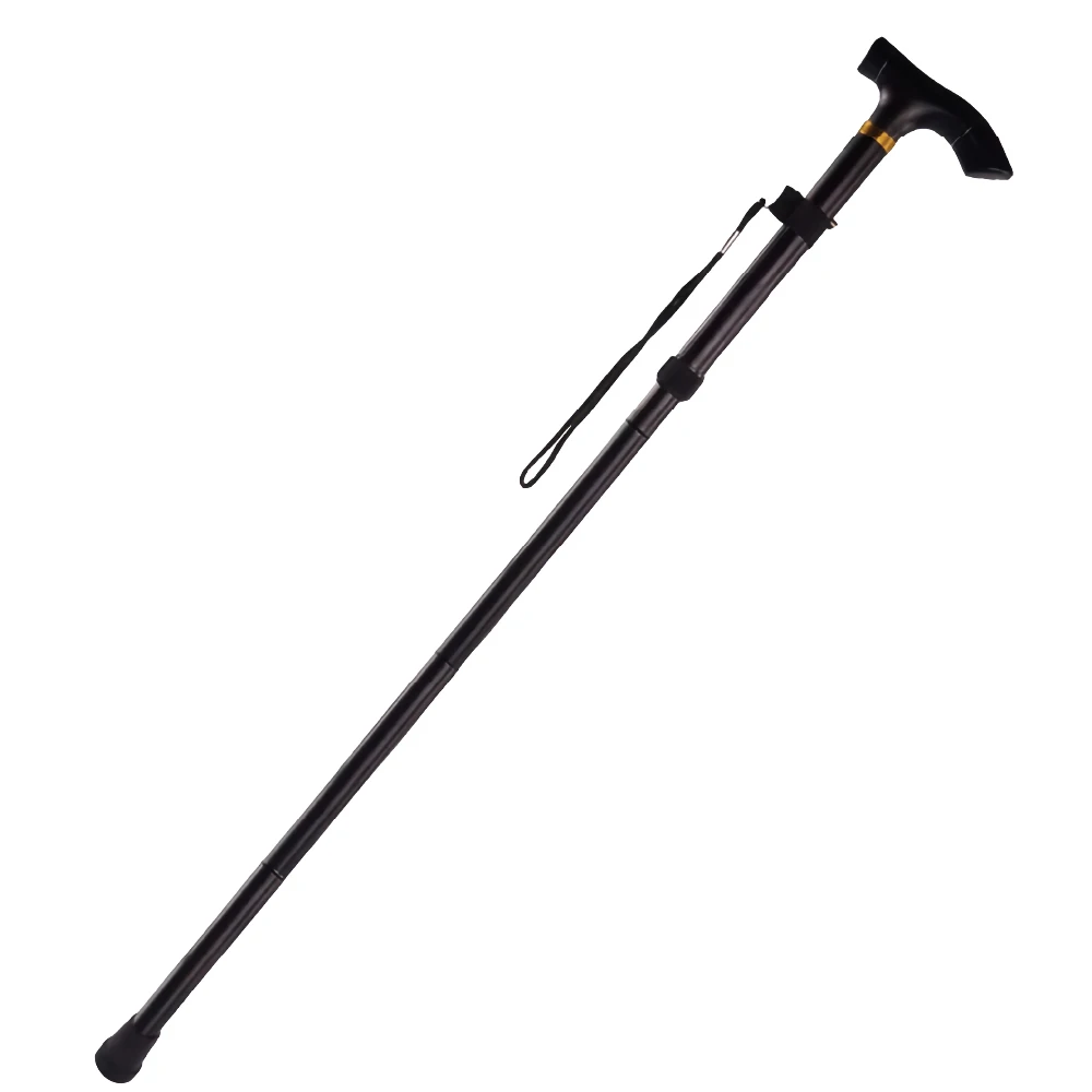 Best sale Smart Foldable walking Cane for Old People usewooden crutch accessory