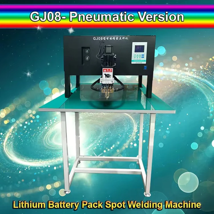 Lab Small Cylinder Cell Spot Welder Welding Machine for Lithium Ion Battery Tabs Welding