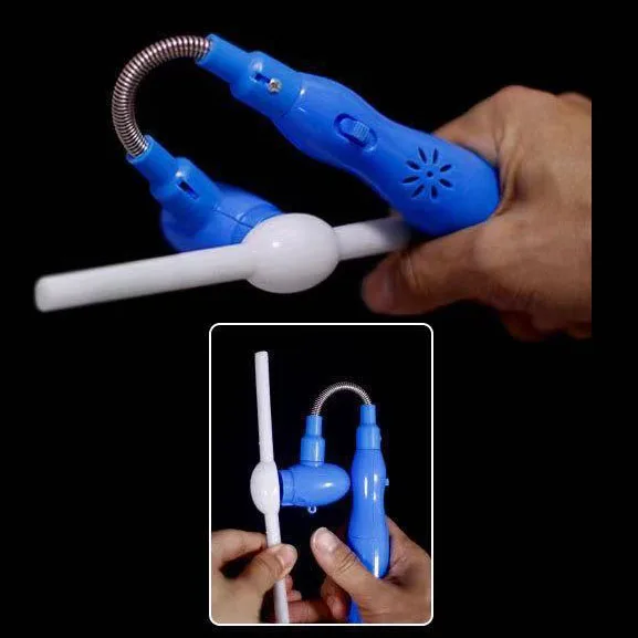 Nicro Glow In Dark Luminous Lightup Magic Wand Toy LED Windmill Toy Spinner Stick Fun Light Toys Ball Swivel Kids Party Favor
