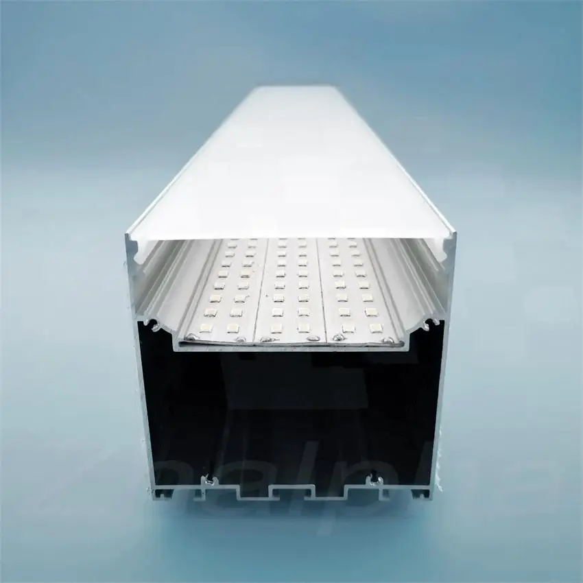 Can be customized led extrusion profiles PC PMMA frosted cover light diffuser for LED aluminum bar