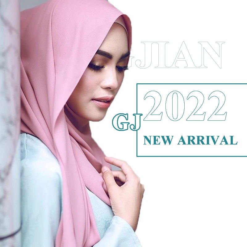 Quality Chiffon Hijab Colorful Scarf With Cheap Price