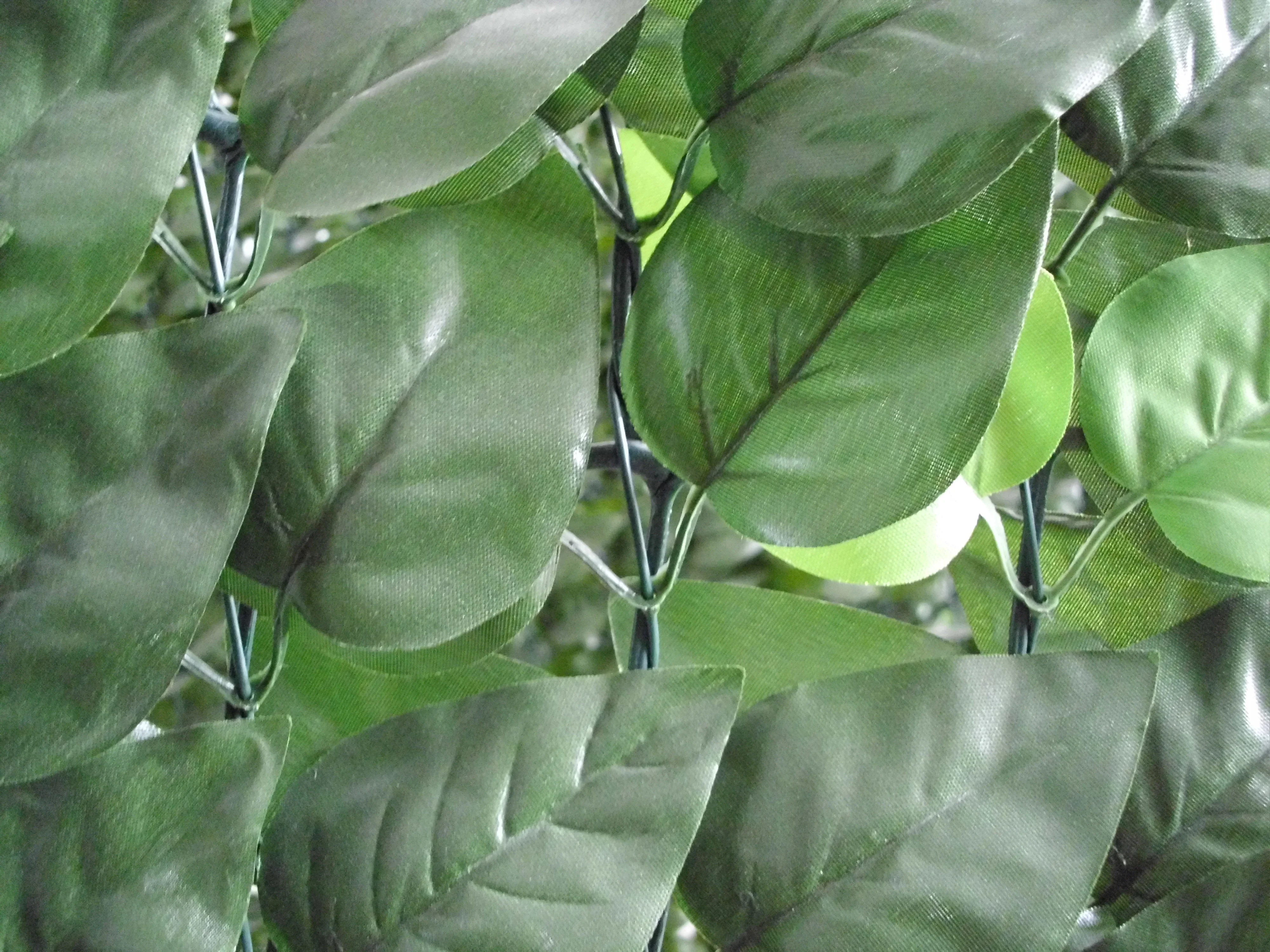 Wall Decoration Pvc Artificial Leaf Fence Boxwood Roll