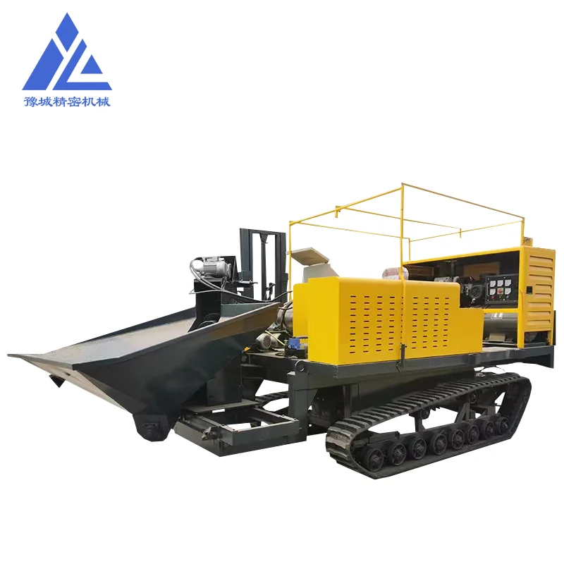 Concrete waterstop belt forming machine kerb stone synovial machine Pavement mechanical kerb stone forming machine