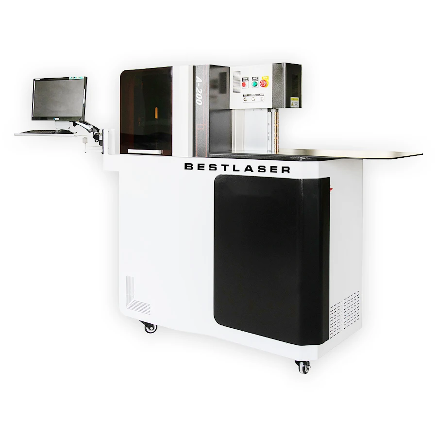 200 мм автоматические 3D знаки, металлический алюминиевый профиль, загибочный станок для букв