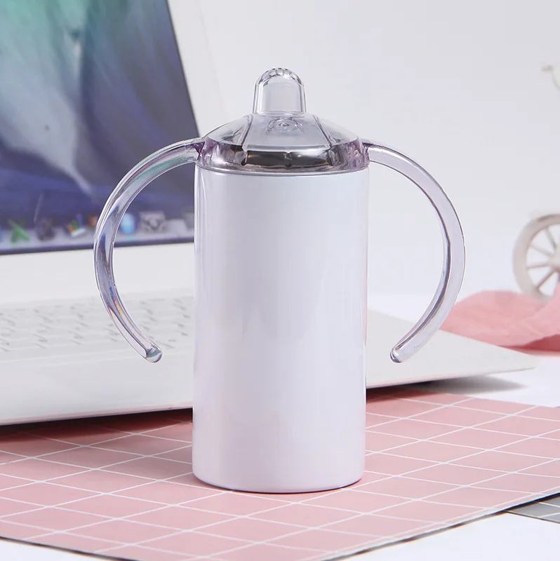 12oz DIY Printing White Sublimation Blanks 360ml Fatty Straight Drinking Water Cup
