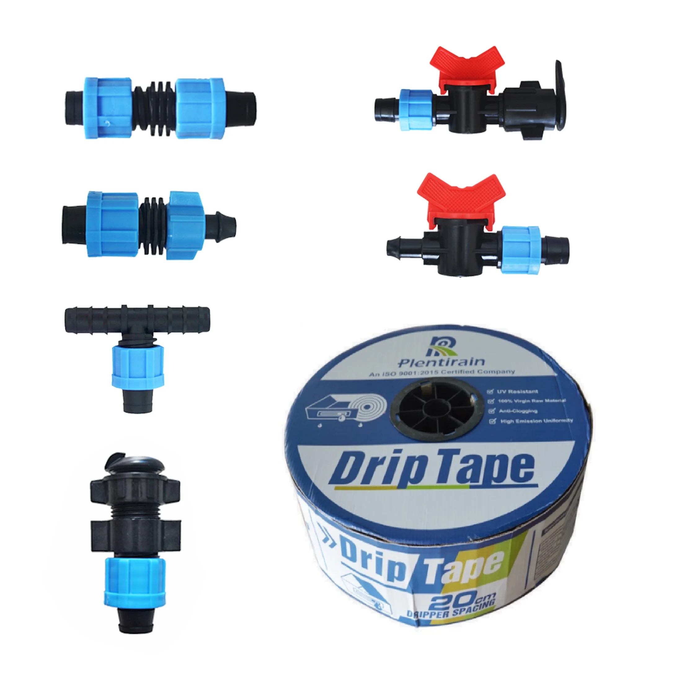 2024 new agriculture drip irrigation system agriculture flat emitter drip tape