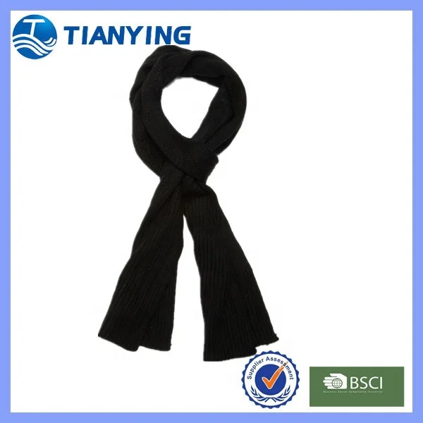 Jacquard Knitted Long Style of Length knitted Scarf