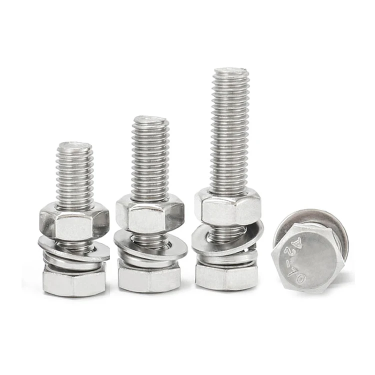 Good DIN933 stainless steel bolt cheese head knurling hexagon socket screw