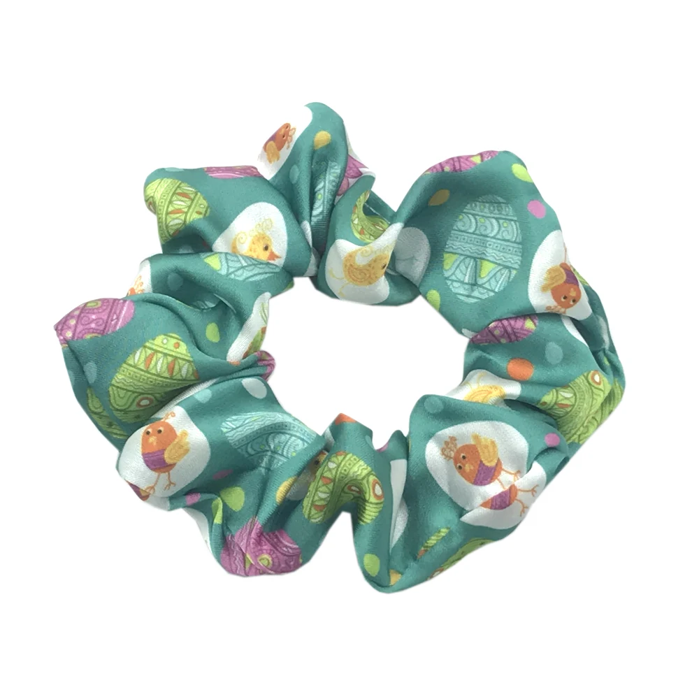 100 шт. на пасхальную тему с изображением кролика и резинка оптом фотографический фон пасхальными яйцами для волос девочек повязка голову хвост держатель женские аксессуары