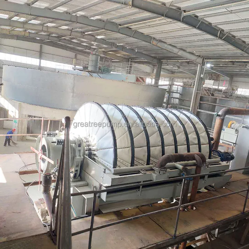 Mineral dewatering/ceramic filter/solid-liquid separator/mud separation