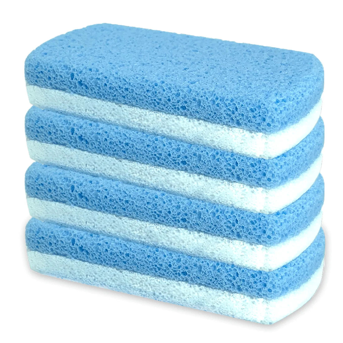 Double Sided Pumice Stone Feet Hard Skin 100% Siliglass Callus Remover Exfoliates Feets Smooths Skin