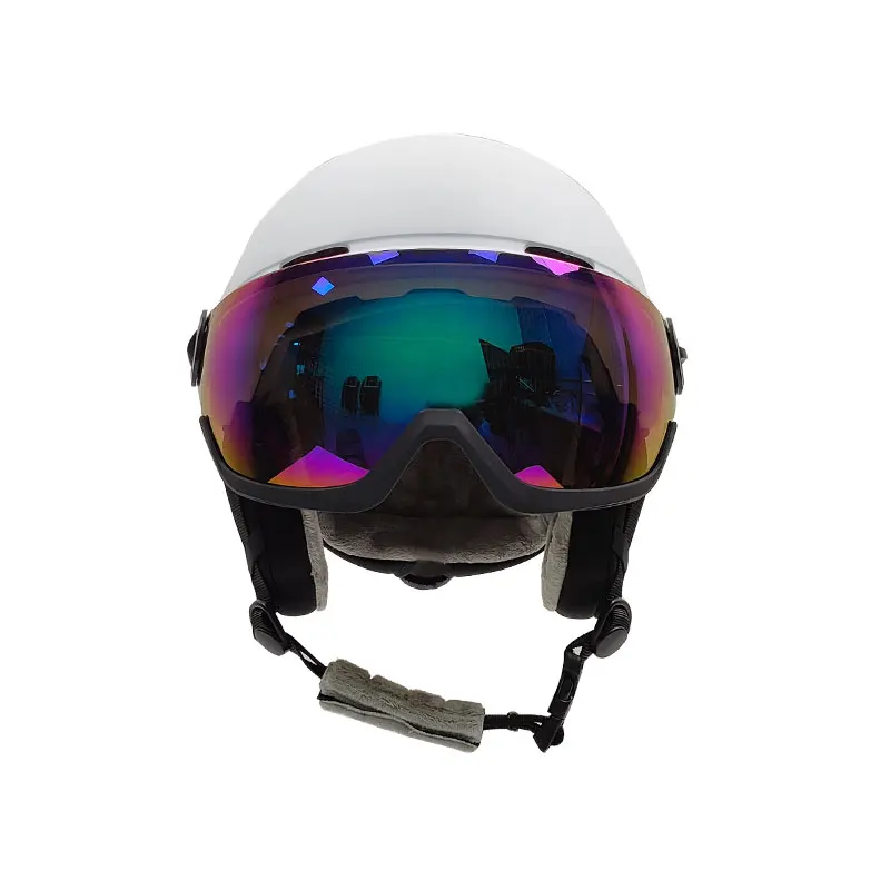 Hot sales  CE EN1077 ski helmet including goggles Adult  custom Snow Ski Snow boarding Helmet ski helmet