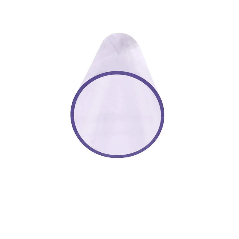 Extrusion Round Polycarbonate Tube White Plastic Profile