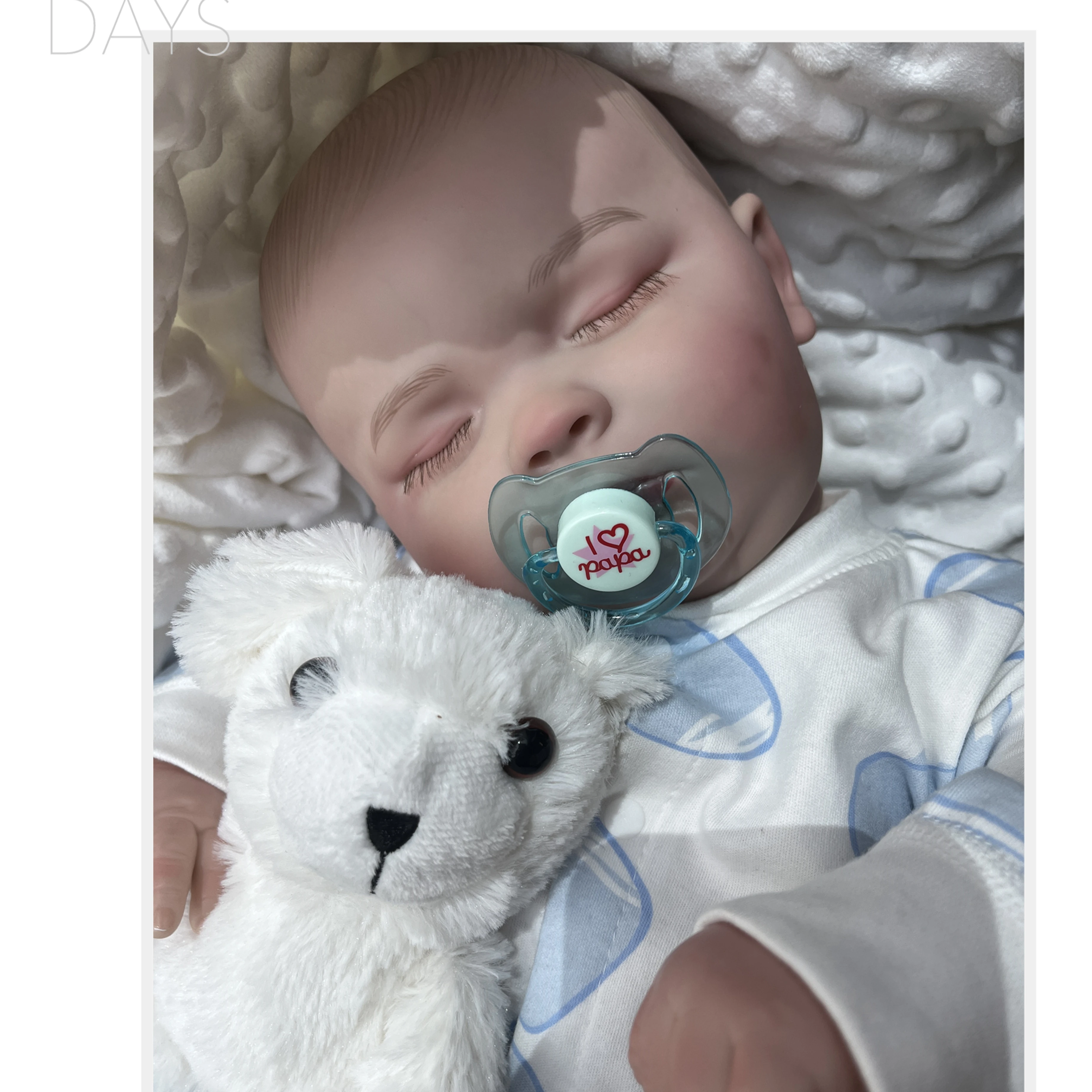 24-Inch Cute Toddler Reborn Baby Doll Joseph Toy Lifelike Paint 60 CM Vinyl Soft Toy Play-friendly Kids Gift Girls Collectible