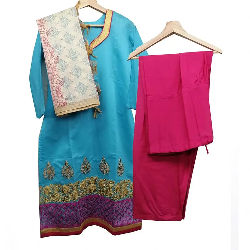 
New Pakistani Designer Kurtis Muslim Clothing Sarees Indian For Islamic Long Kurti 
