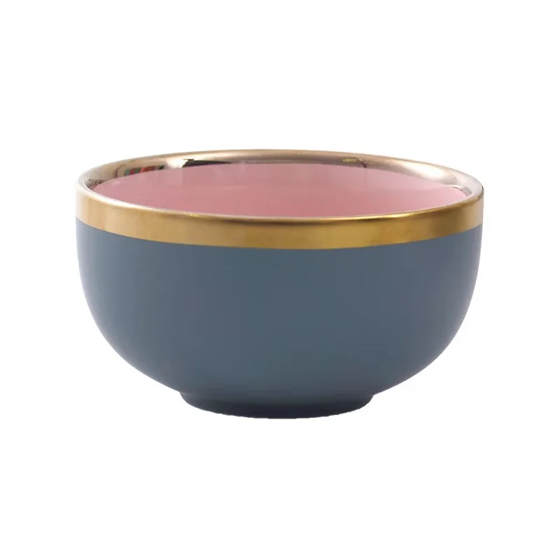 
Nordic Phnom Penh Hotel Restaurant Household 11 Piece Ceramic Plates Dinnerware Tableware Set 