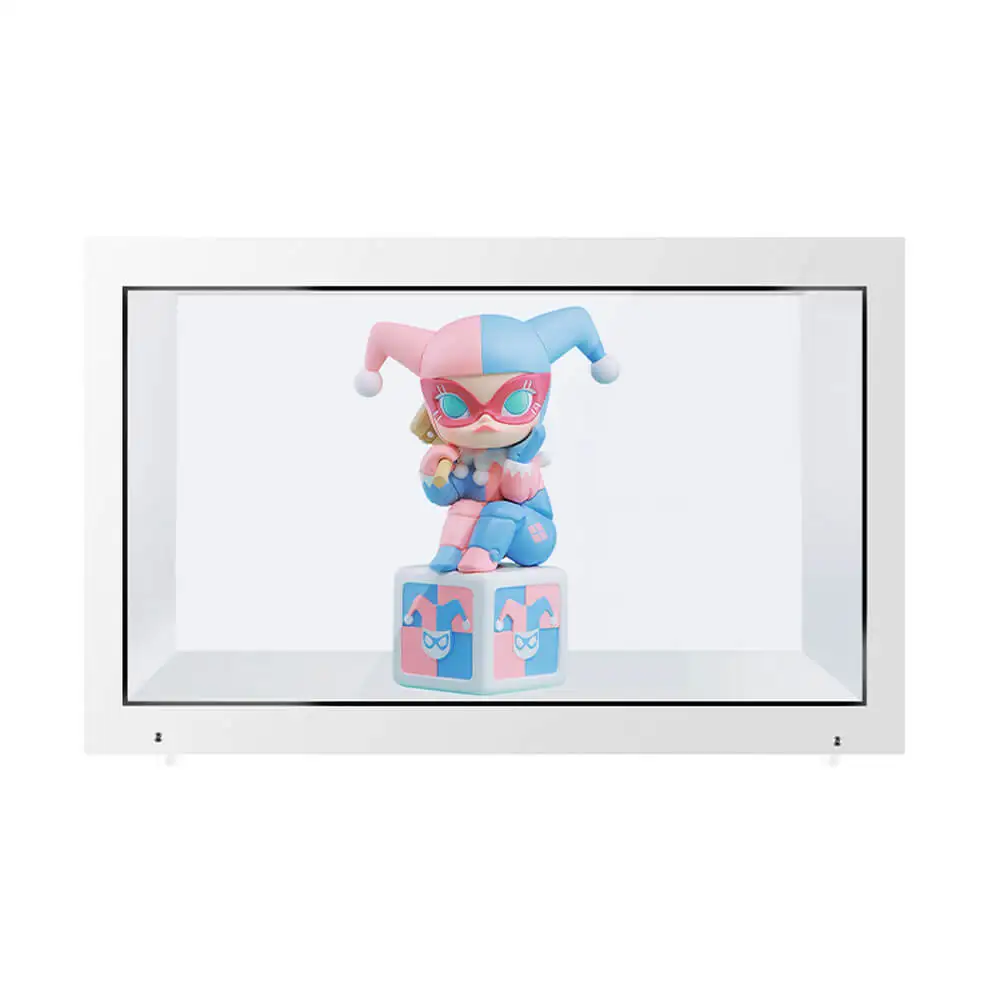 Box Transparent Round Lcd Display