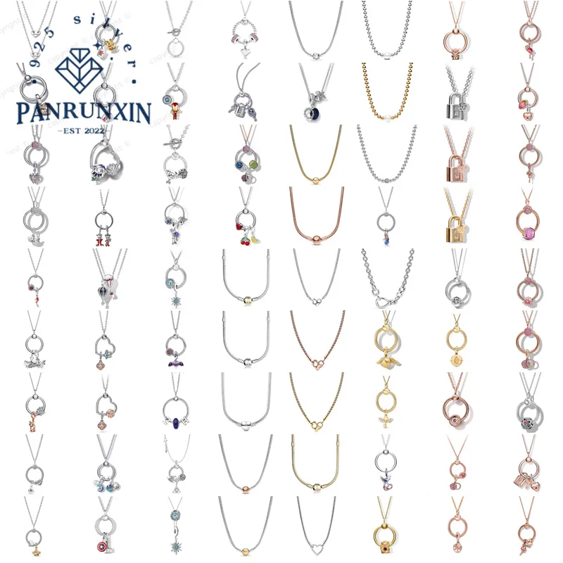 Original Quality 925 Silver Wheel Of Destiny Pendant Charm Necklace Fit Ipandorart Necklace Bracelet