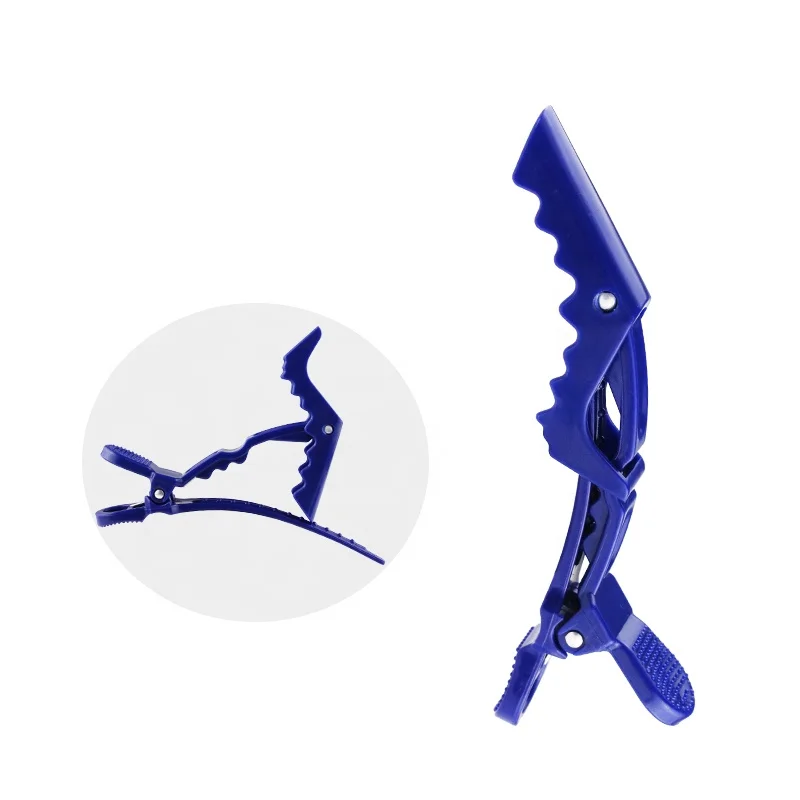 Wholesale Pastel Alligator Hair Clips Professional Crocodile Clips For Hair Salon Styling Plastic Hair Clips