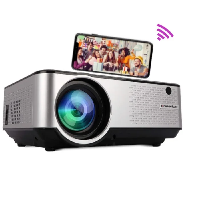  ЖК домашний кинотеатр Мини проектор портативный смартфон Wifi Androiod Beamer Led HD мини проекторы