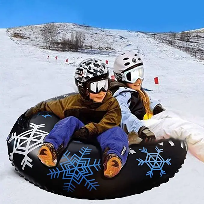 Надувные сани на заказ, оптовая продажа, буксируемое оборудование для катания на санях, зимние продукты, сани для снега