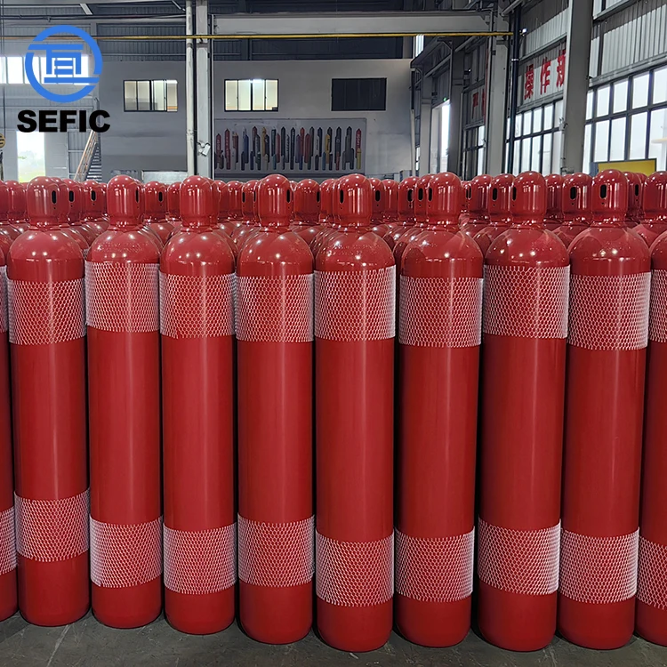 Прямая поставка с завода 267 мм DNV 68L ISO CO2 Бензобак высокого давления цилиндр для системы пожаротушения