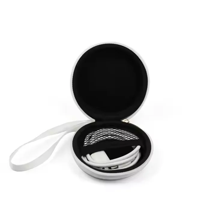Mini Pouch EVA Case For Wireless Earbuds Blue tooth 5.1 Headphones 140 Hours Playtime Earphones in Ear Headset