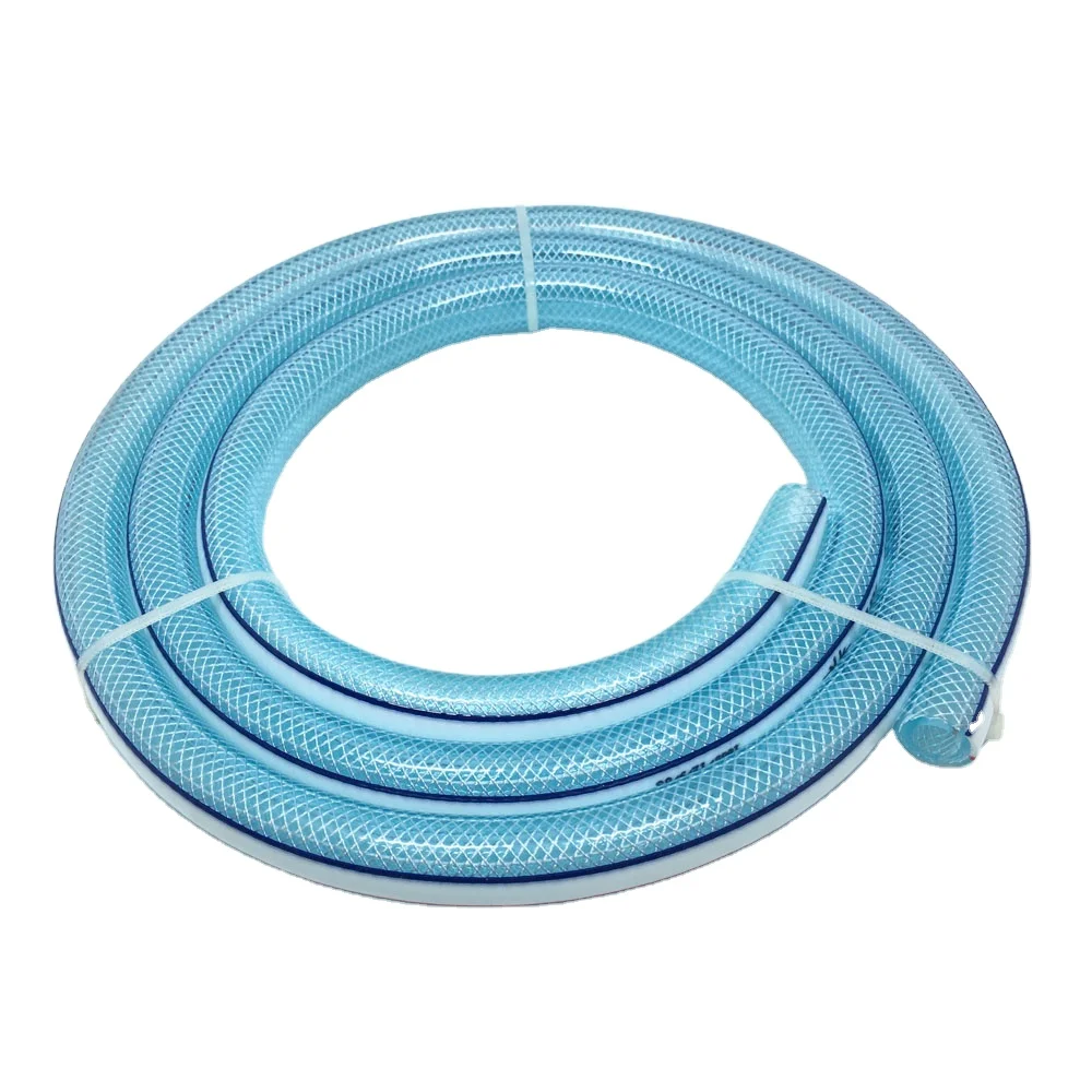 High quality flexible hose pipe PVC nylon/polyester reinforced fiber hose for cleaning water hose For Water Delivery
