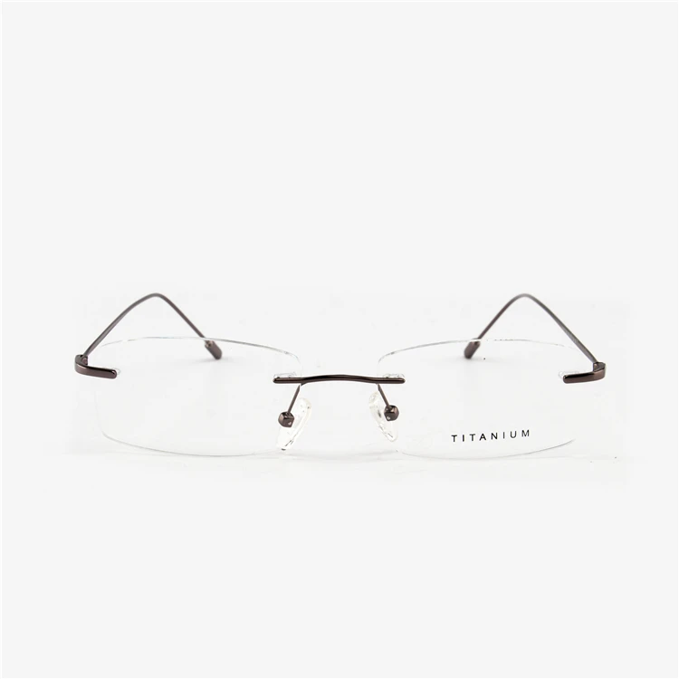 Kenbo Eyewear Titanium Rimless Glasses Frameless Classic Titanium Optical Glasses Unisex 2021