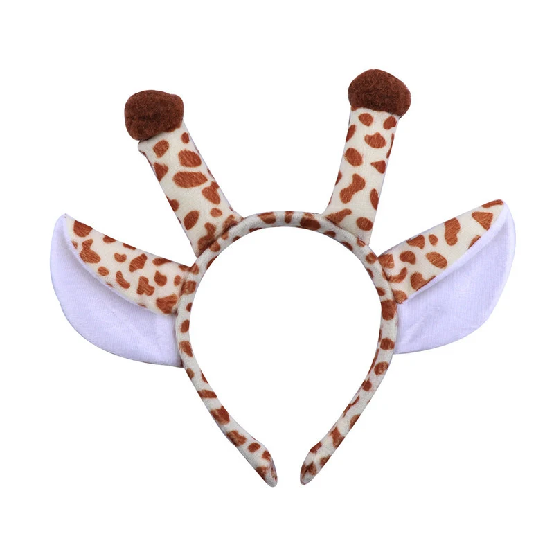 Animal Ears Headband for Kids Adults Party, as Jungle and Woodland Safari Birthday Halloween Dress up Accessories
