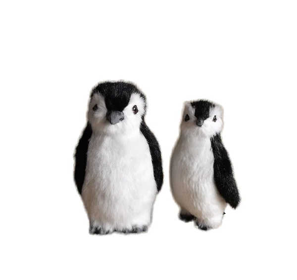 Simulated Penguin Model Scene Layout Marine Life Antarctic Animal Teaching Cognitive Animal Model Emperor Penguin