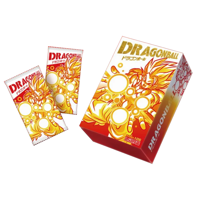 Chao Ka Dragon Balls Box Booster Son Goku Saiyan Vegeta TCG Rare Trading Collection Card Anime Battle Carte for Children
