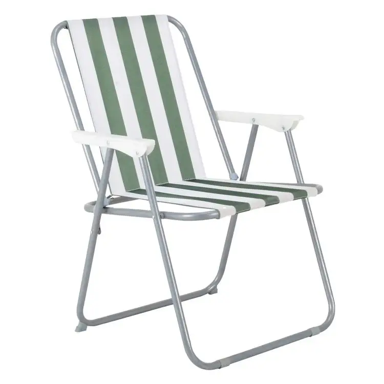 Factory Direct Sales striped folding modern chairs leisure folding chairs